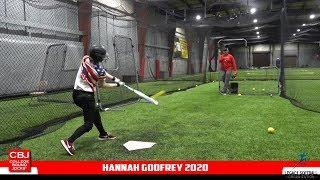 Hannah Godfrey 2020 Softball Skills Video