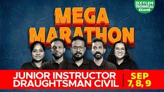 MEGA MARATHON | JI DRAUGHTSMAN CIVIL  | Xylem Technical Exams.