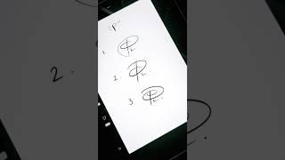 “P” Signature Ideas | Nice Signature Styles for Your Name #foryou #p #name #ideas