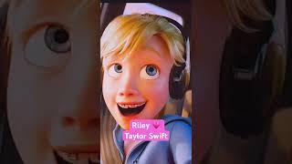 Riley Listen Taylor Swift #insideout2 #pixaranimation #musicgirl