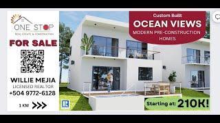 Real estate in Roatan -   Ocean View | 210k House for sale with a Million dollar view!