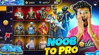 FREE FIRE | OLD & RARE BUNDLES IN 11,999 Diamond | Rarest Noob To Pro - Free Fire