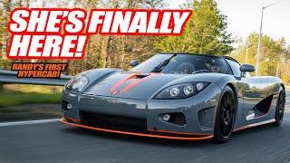 Randy Takes Delivery Of His FIRST HYPERCAR! The Koenigsegg CCX *800HP TWIN SUPERCHARGED V8*