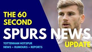 THE 60 SECOND SPURS NEWS UPDATE: RB Leipzig Tell Tottenham "Keep Werner Where He Is!" January Window