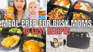 EASY & HEALTHY MEAL PREP FOR BUSY & WORKING MOMS