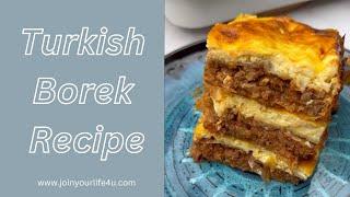 Easy Turkish Borek | dinner recipes |@JoinYourLife