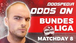 Odds On: Bundesliga Matchday 8 - Football Match Tips, Bets, Odds & Predictions