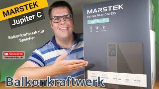 MARSTEK Jupiter C – All-in-One Balkonkraftwerk mit Speicher – Techniac