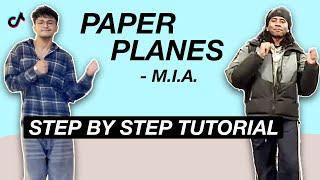 Paper Planes - M.I.A.*STEP BY STEP TUTORIAL* (Beginner Friendly)