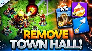 REMOVE TH with FIREBALL + GIANT ARROW Insane ROOT RIDER TRICK | TH16 Attack Strategy Clash of Clans