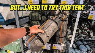 Buying a different type of gear at Decathlon