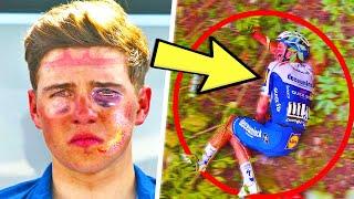 SCARIEST Cycling Crashes Moments in History