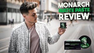 Mens Hair | Monarch Matte Paste Official "Review" | BluMaan 2018