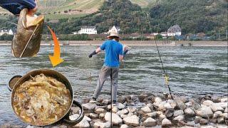 2 Tage Angeln auf Wels am Rhein / Catch and Cook / Mission Wels Ep. 11