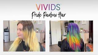 VIVIDS PRIDE Rainbow Hair How-To | Get the Look | PRAVANA