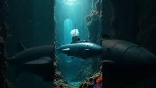 Deep Sea Power: Nuclear Submarine on Ocean Patrol #@FBDartist #militaryaircraft
