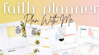 Faith Plan With Me|  Planning Two Weeks Ahead In My Happy Planner