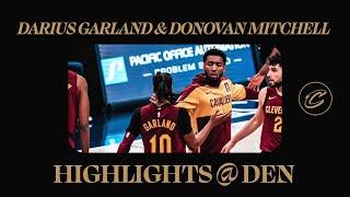 Cavs at Nuggets | Darius Garland & Donovan Mitchell Highlights | 12.27.2024