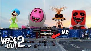 Drone Catches EVERY CURSED GIANT EMOTION FROM INSIDE OUT 2 AT THE MOVIES!! (FULL MOVIE)