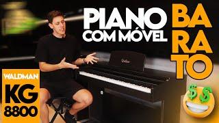 WALDMAN KG-8800 - Piano BOM e BARATO com MÓVEL - Análise e Teste