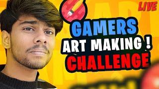 Game MAKER's ART CHALLENGE ! - Live Stream | 9 PM