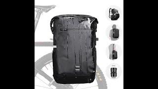 2022 New Rhinowalk 22L Waterproof Bike Pannier Bag Portable Bicycle Backpack