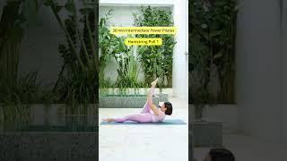 30 min Power Pilates | Full body workout no equipment (Intermediate)