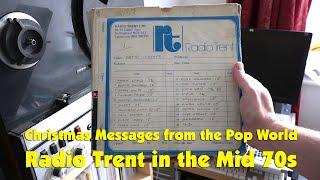 Christmas Messages from the Pop World Radio Trent in the Mid 70s