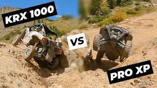 Rock Crawling Ends BADLY! - KRX 1000 and RZR Pro XP Tackle the Wall on Poughkeepsie Gulch!