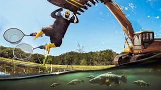 Craziest Ways To Catch a Fish! (No Poles Allowed)