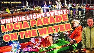 Unique Light Event: St. Lucia Parade on the water