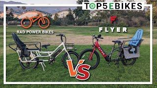 Cargo Ebike Comparison: Radio Flyer L885 vs Rad Power Bikes Radwagon 4