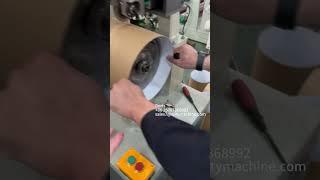 Semi Automatic Paper Tube Cutting Machine Paper Core Cutter 650mm Long