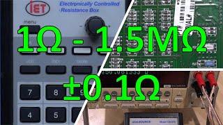 TNP #53 - Ω-Source Electronically Controlled Resistance Decade Box Repair, Teardown & Experiments