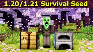 [GOD SEED] The ACTUAL BEST Minecraft Survival Seed for 1.20.6 and 1.21  (Seeds Minecraft 1.21 Java)