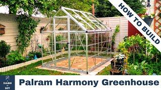 Palram Harmony 6' x 8' Polycarbonate Greenhouse (How to Build)