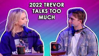 shourtney talk too much (shayne topp and courtney miller on Trevor Talks Too Much at Mythicon 2022)