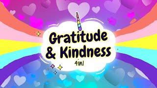 Sleep Meditation for Children | GRATITUDE & KINDNESS 4in1 | Kids Bedtime Meditation