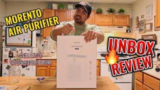 MORENTO AIR PURIFIER UNBOX & REVIEW: See How It Cleans Your Air in Just Minutes!