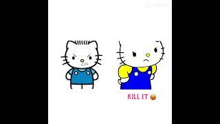 THERES A SPIDER DRAMA WITH HELLO KITTY AND DEAR DANIEL