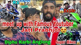 The Famous  Youtuber  @Jatt  Prabhjot   Visit  in  Diphu || @Kathepoorrider