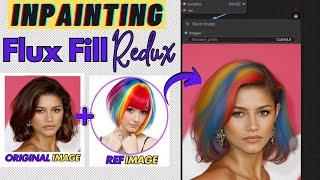 Ultimate Flux Fill Inpainting + Flux Redux Model Workflow | ComfyUI Tutorial