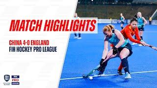 FIH Hockey Pro League | China vs England Match Highlights