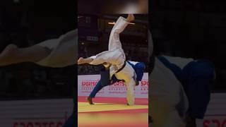 Massive IPPONS Teddy Riner the Harai Goshi master  #judo #teddyriner #judoka #shorts