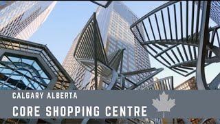 Downtown Core Shopping Mall Calgary, Alberta.