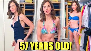 Trinny Woodall Shows Off Her Bikini Figure At 57!!!