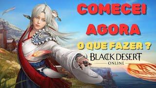 COMEÇANDO NO BLACK DESERT | O QUE FAZER PARA EVOLUIR RÁPIDO ? | BLACK DESERT ONLINE