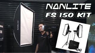 NANLITE FS 150 KIT SOLUTION FOR YOUR PHOTOGRAPHY AND VIDEOGRAPHY LIGHTS SETUP