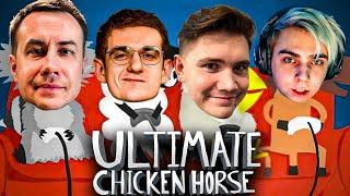 ЭВЕЛОН, ШАДОУКЕК, МОКРИВСКИЙ и ЛИКС ИГРАЮТ в ULTIMATE CHICKEN HORSE | Evelone Ультимейт Чикен Хорс