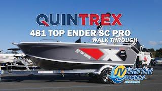 Quintrex 481 Top Ender PRO - Walk Through Video